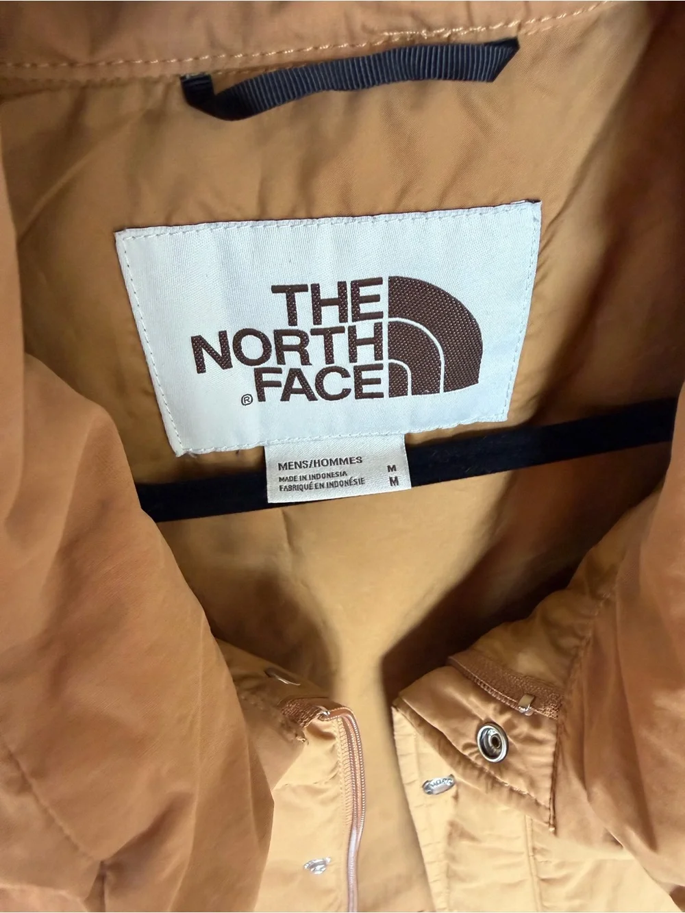 The North Face Brown Quilted Puffer Vest, size M